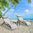 EROMMY Outdoor Chaise Lounge Set with Table-97842763
