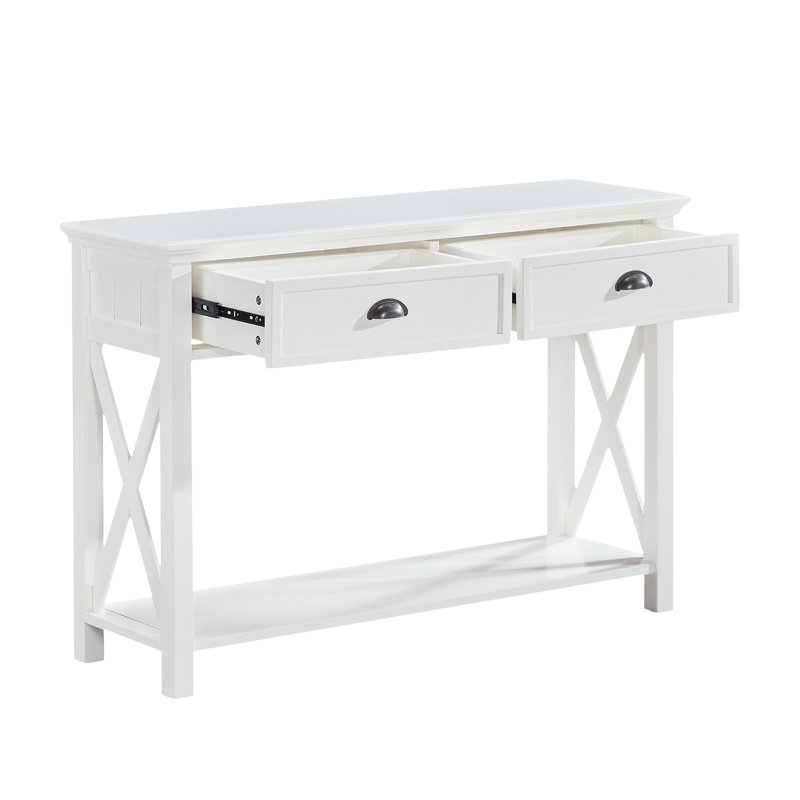 Ladd 110cm Solid Wood Console Table