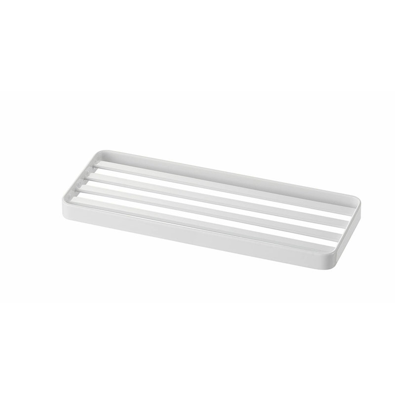 Elevate White Tower Bathroom Tray - One Size