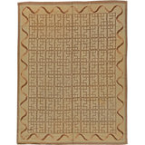 Vintage One-of-a-Kind Rectangle 8'10" X 11'9" Hand Knotted Area Rug