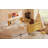 Queen-Sized Wooden Platform Bed, Low-Profile Wood Bed With Rails For Boys And Girls, Natural-1504227961