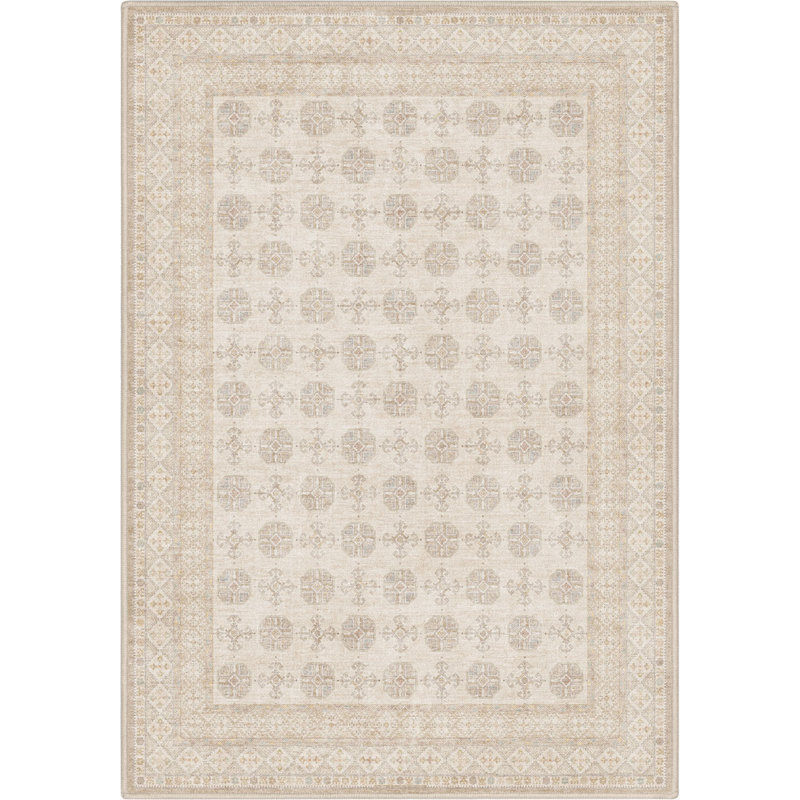 Tapis oriental rétro Espy Vienna, Rectangle 3 pi 11 po x 5 pi 3 po