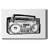 Boombox Sketch-Gallery Wrapped Canvas-930769294