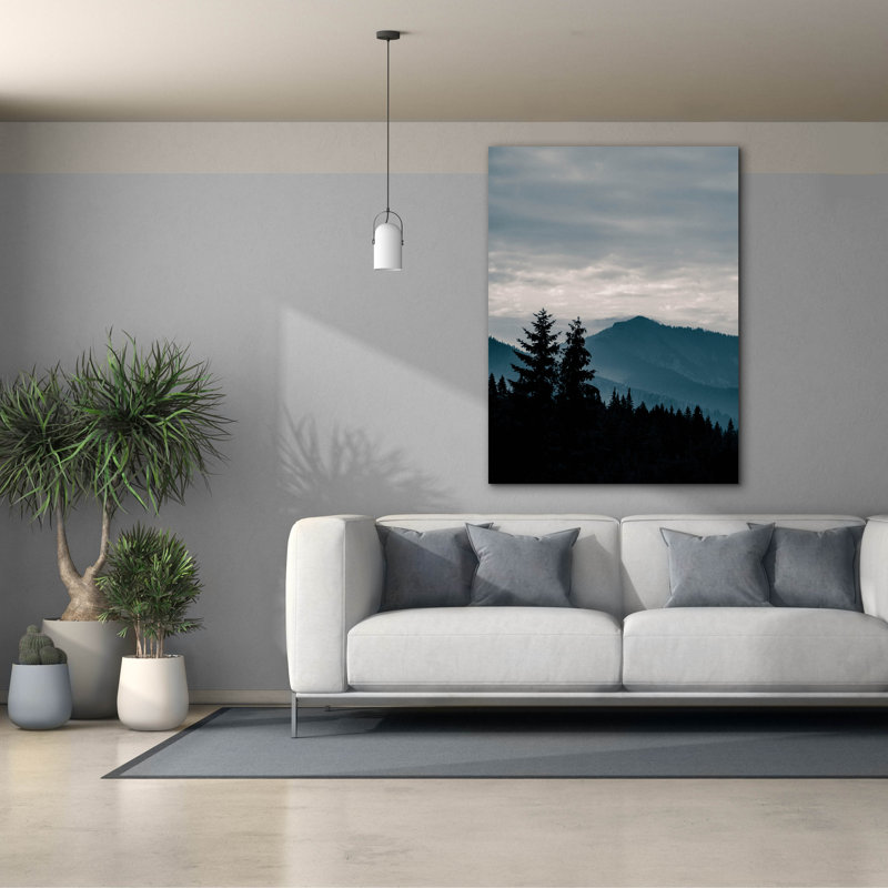 «Blue Mountains Vii» par PhotoINC Studio, H 54 po x l 40 po x P 1,5 po