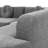 122" Large Chenille Curved Sectional-1345376841