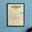 Munich City Map - No Frame Print-83219828
