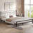 Black Metal Headboard Fits Full, Queen, King Size Bed Frames-282485771