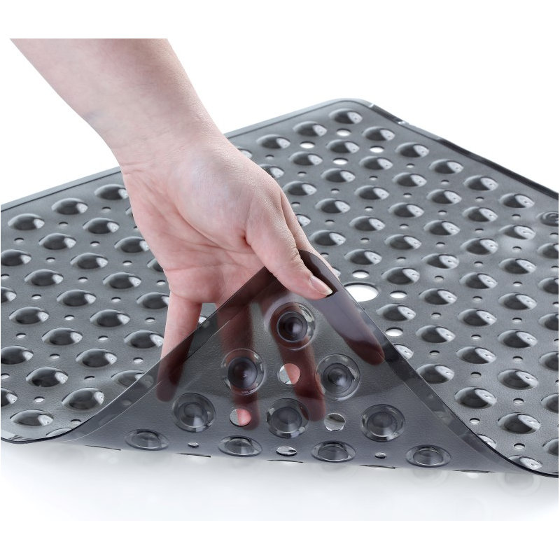 Aesop Plastic / Acrylic Non-Slip Shower Mat, Black
