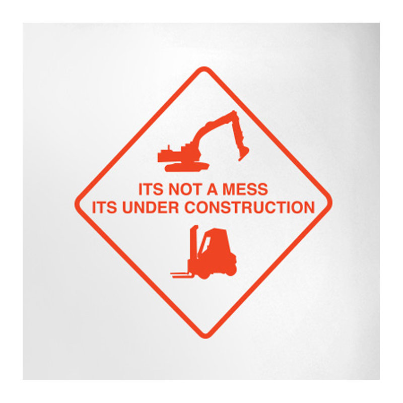 Wall Decal, Orange
