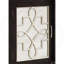 Armoire console au fini noir antique