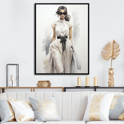 «Hildana Orange Yellow Seasonal Flowers Seasonal Collage II», reproduction sur toile
