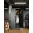 71" Black Rolling Steel Storage Locker Cabinet With Lockable Doors, Ideal For Home, Office, School, Gym, Staff And Fire Department Use-921377151