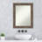 Sanjaya Wood Flat Wall Mirror-1681489629
