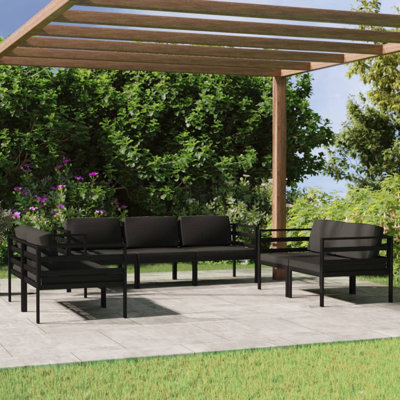 7 Piece Lounge Set with Cushions