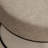 Cattibrie Vegan Leather Upholstered Round Ottoman-627229037