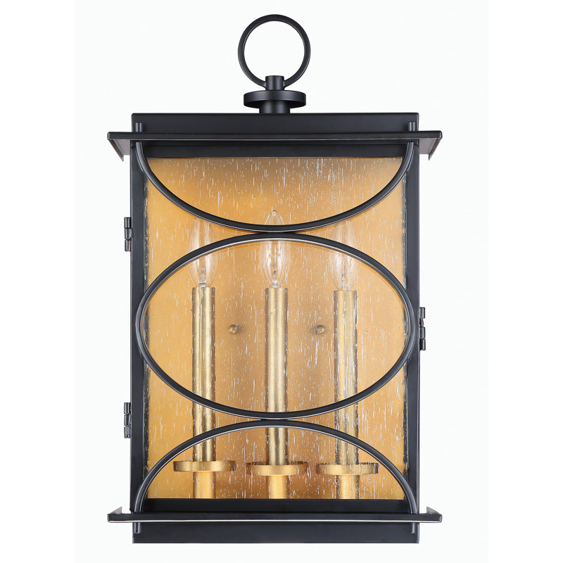 Plafonnier encastré d’extérieur 3 lumières Gold