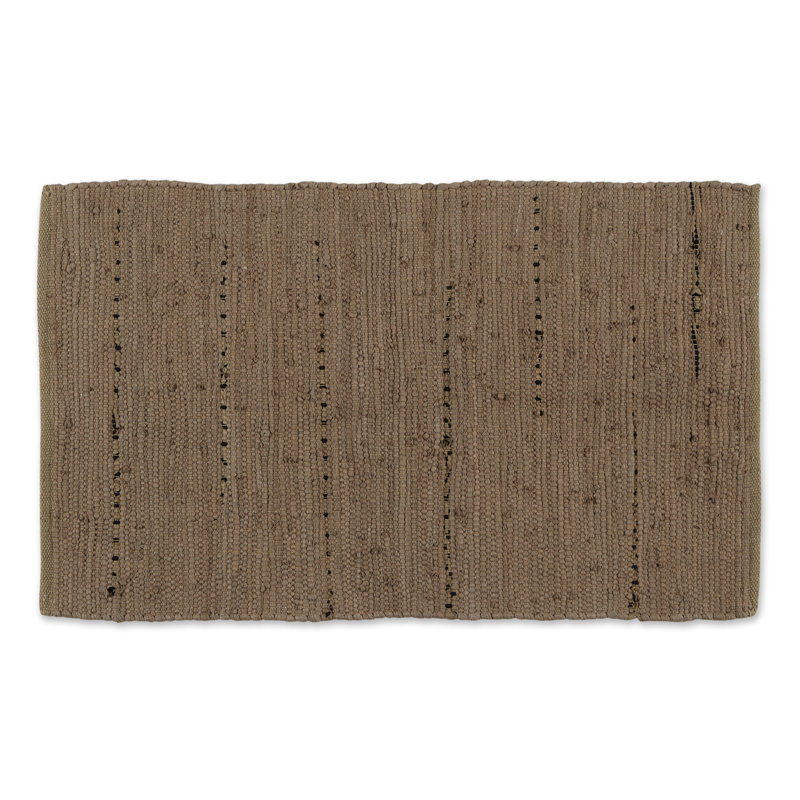 Basdeo Cotton Indoor Rug, Rectangle 1'7'' x 2'7"