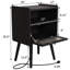Table de chevet en bois massif Birdsall-86870244