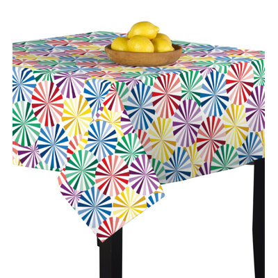 Caius Beach Umbrellas Tablecloth