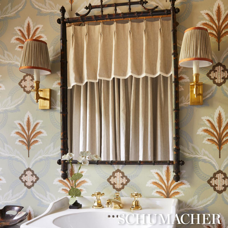 Front Waltz Wallpaper, Sage