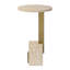 Table d'appoint Uttermost Feranno Travertine