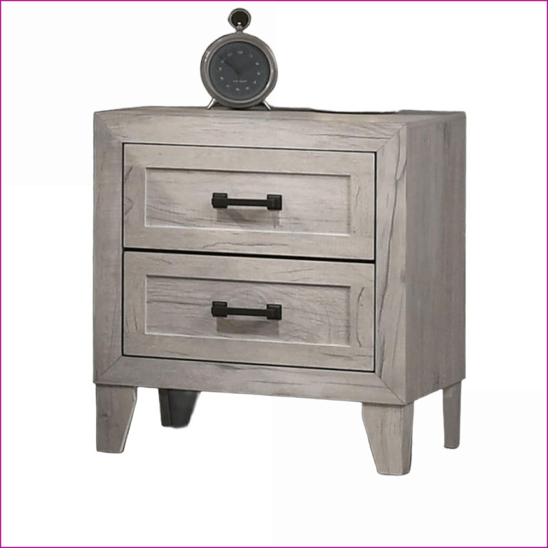 Table de chevet 2 tiroirs Contemporary