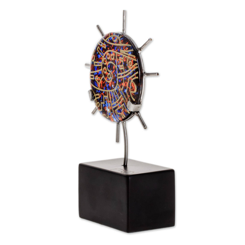 Sculpture en verre Flannory Magic Sun