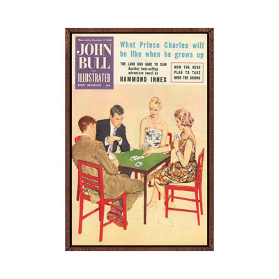1958 John Bull Magazine Cover - Print on Canvas