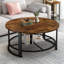 Modern German Style 3 Piece Coffee Table Set-1504690448