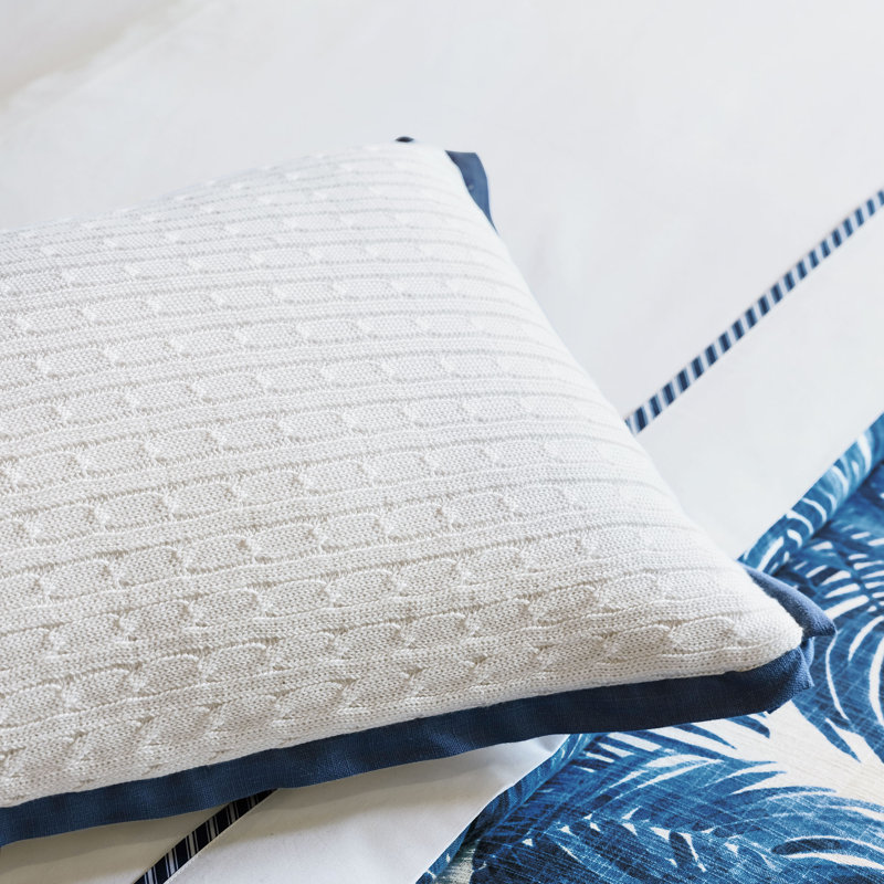 Marvel Lumbar Pillow Cover & Insert, Sapphire