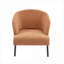 Fauteuil d'appoint avec accoudoirs de style Mid-Century chaleureux et chaleureux avec pieds en bois massif pour petits espaces-2035310258