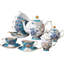 Service à thé en porcelaine