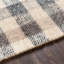 Cordelia Plaid Wool Charcoal/Medium Gray/Tan Area Rug-1608581288