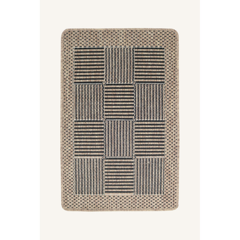 Yalaha Geometric Area Rug, Rectangle 133 x 190cm
