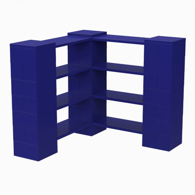 4 Level Corner Shelving