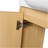 24'' Wall-Mounted Bathroom Vanity With White Ceramic Sink & Soft-Close Door, , Light Oak-120049329-120049330