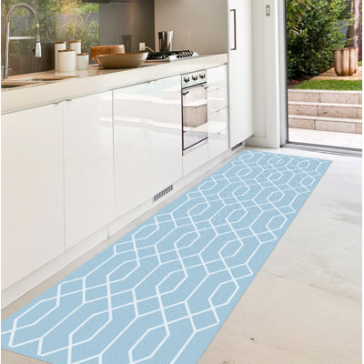 Rosalyn Geometric Kitchen Mat