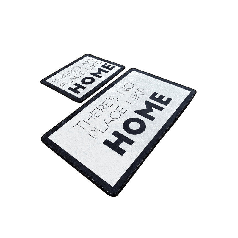 Ensemble de 2 tapis de bain