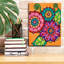 «Bright Bold Blooms 6» par Hello Angel, art mural sur toile-1117539439