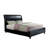 Laurel Black Wood Frame Queen Platform Bed
