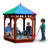 Play-Zee-Bo 5' Hexagon Sandbox with Cover