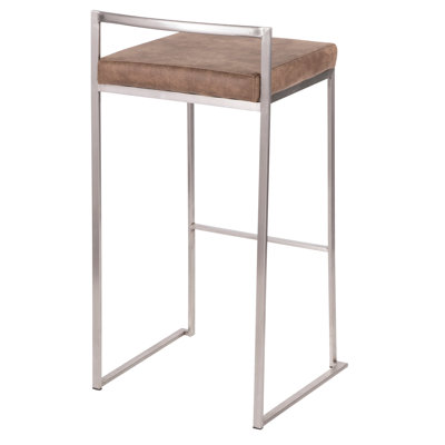 Tabouret de bar contemporain empilable