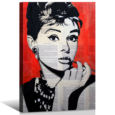 "Audrey Hepburn" sur toile