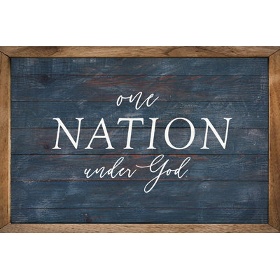One Nation Under God Blue
