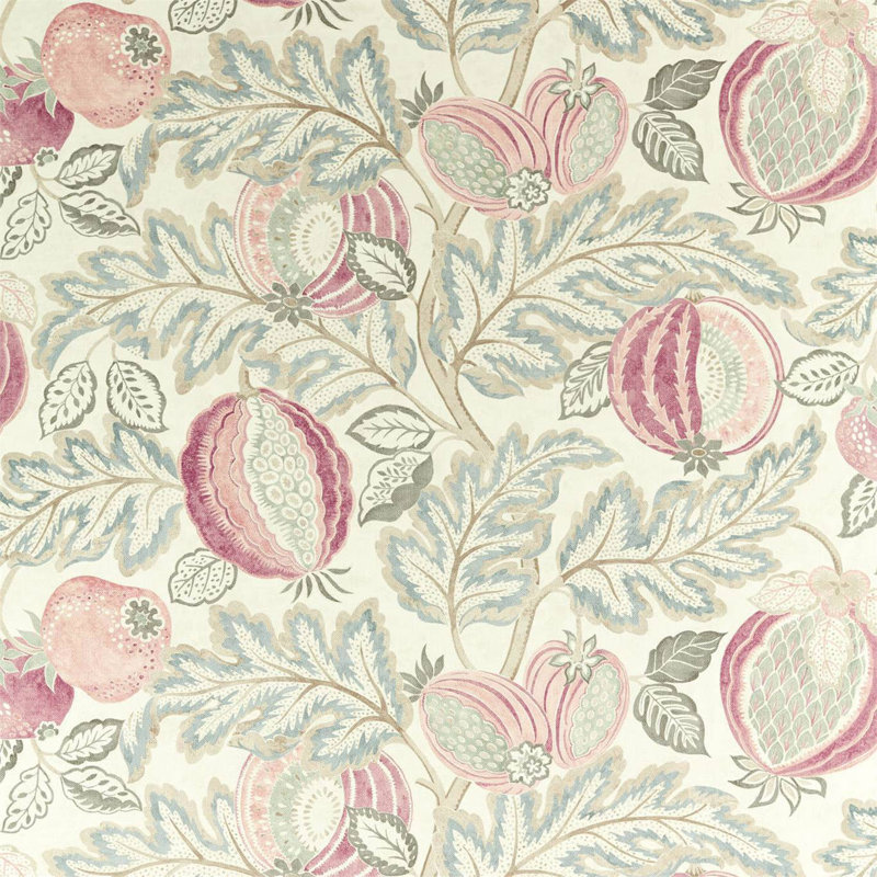 Cantaloupe Fabric, Blush/Dove