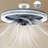 Delontae 12'' Ceiling Fan with LED Lights