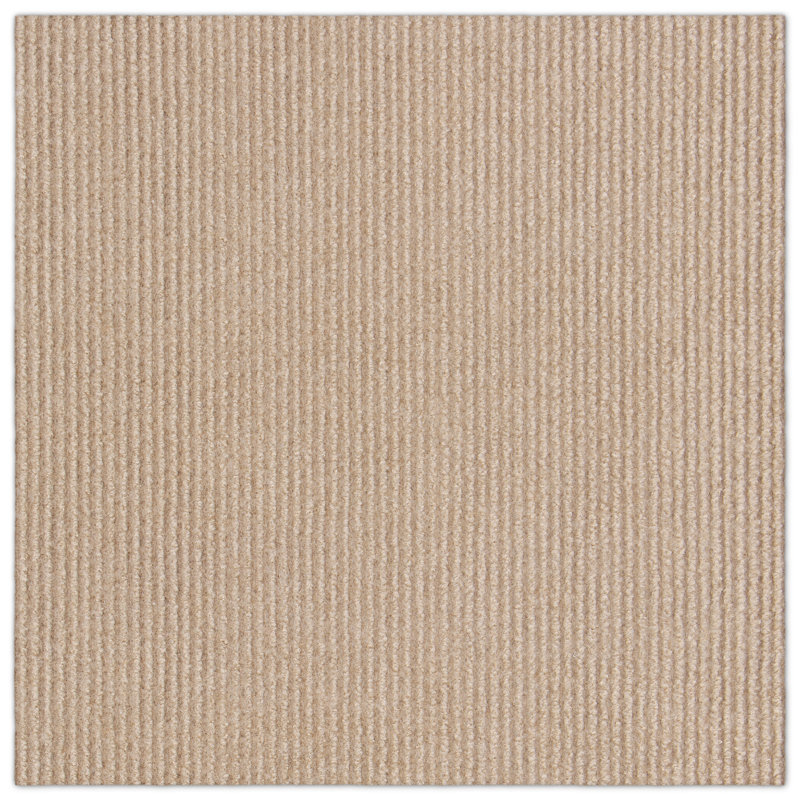 Carrelage beige auto-adhésif 18 po x 18 po Eazy Floor, Beige