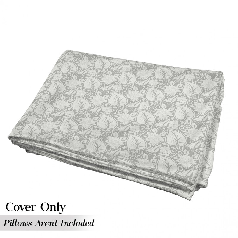 Housse de coussin d'extérieur Big Leaves on Old Fashion, H 2 po x l 27 po x P 88 po