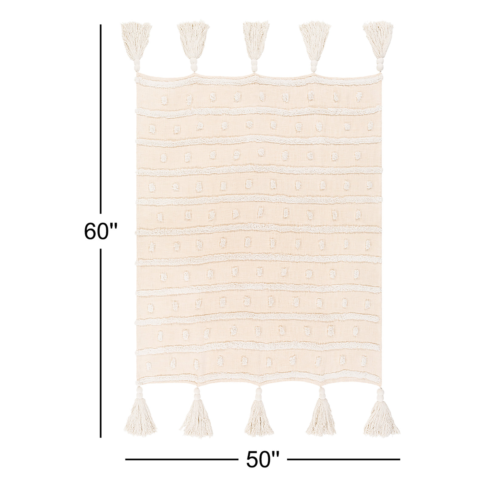 Stratton Handwoven Heated Throw Blanket