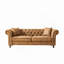 Canapé en tissu 80 po Chesterfield ,tech, canapé à accoudoirs roulés en tissu de haute technologie, canapé rembourré de style Mid-Century, canapé 3 places pour le salon, le bureau, l’appartement